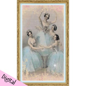 Corps de Ballet - PDF - Full Coverage PDF Cross Stitch Chart - Pattern Keeper Compatible*