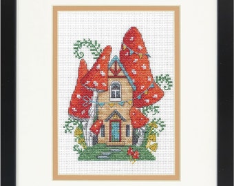 Forest House Counted Cross Stitch Kit by Dimensions