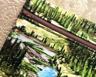 In the Hills Project Bag for Cross Stitch and other crafts