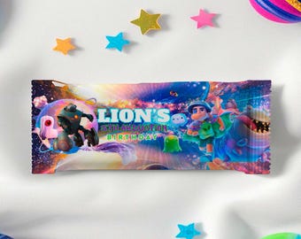Elio Birthday Chocolate Bar Wrap: Disney Elio movie Wrapper in Canva (Digital Download) – ELI01