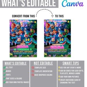 The image is a promotional poster for an event featuring a character named Emma. It includes text and images of the character and event details.