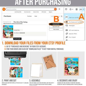 a screen shot of a website page with instructions