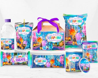 Elemental Bundle: Fire and Water Pack, Set of 8 (Digital Download) – ELE01