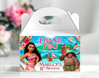 Moana-label verjaardagsdoos: Maui-sticker voor doe-het-zelvers (digitale download) – MOA01