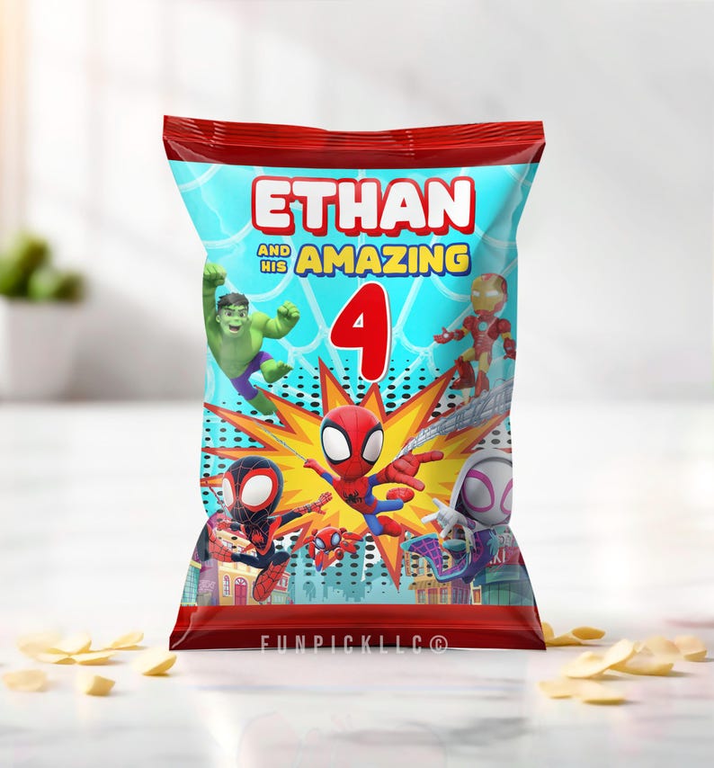 a bag of cereal sitting on top of a table