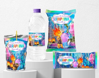 Elemental Bundle: Fire and Water Pack, Set of 4 (Digital Download) – ELE01