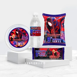 Spider Birthday Bundle: Spiderman Kit, Set of 4 (Digital Download) – SPD02