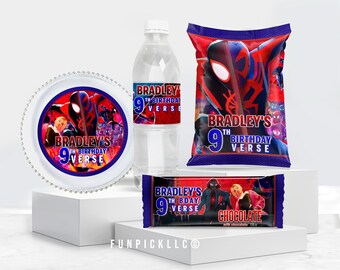 Spider Birthday Bundle: Spiderman Kit, Set of 4 (Digital Download) – SPD02