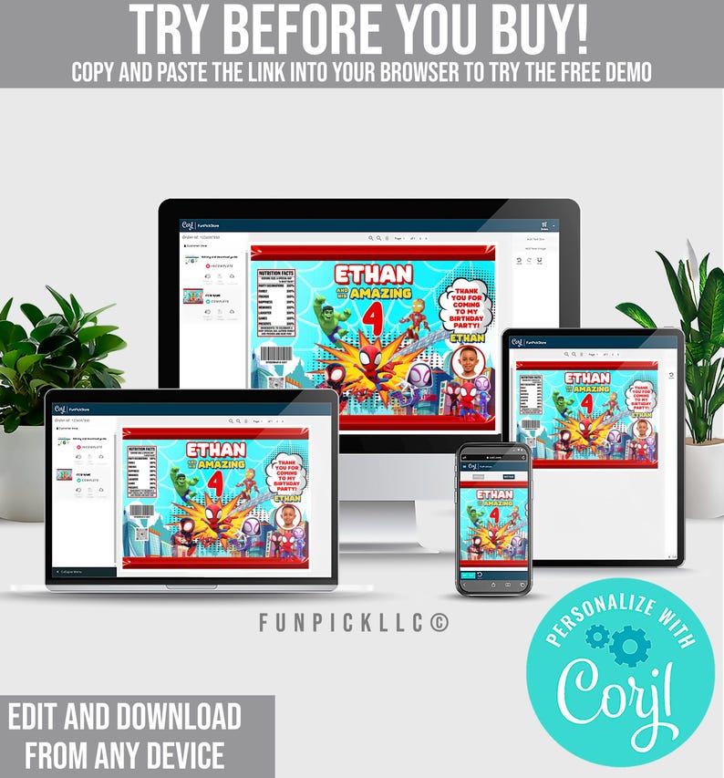 a computer, tablet, and phone are on a desk