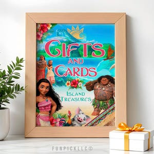 a picture frame with a picture of a girl and her family