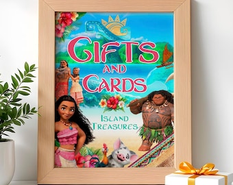 Moana Geschenke Poster: Maui Signage (Digitaler Download) - MOA01