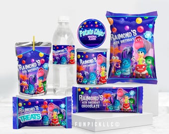 Inside Out 2 Bundle: Emotions Pack, Set of 6 (Digital Download) – INS02