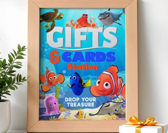 Finding Nemo Gifts Poster: Ocean Signage (Digital Download) – FIN01