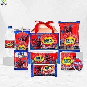 Spider Bundle: Spiderman Pack, Set of 8 (Digital Download) – SPD04