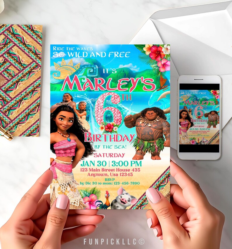 a person holding up a card for a birthday