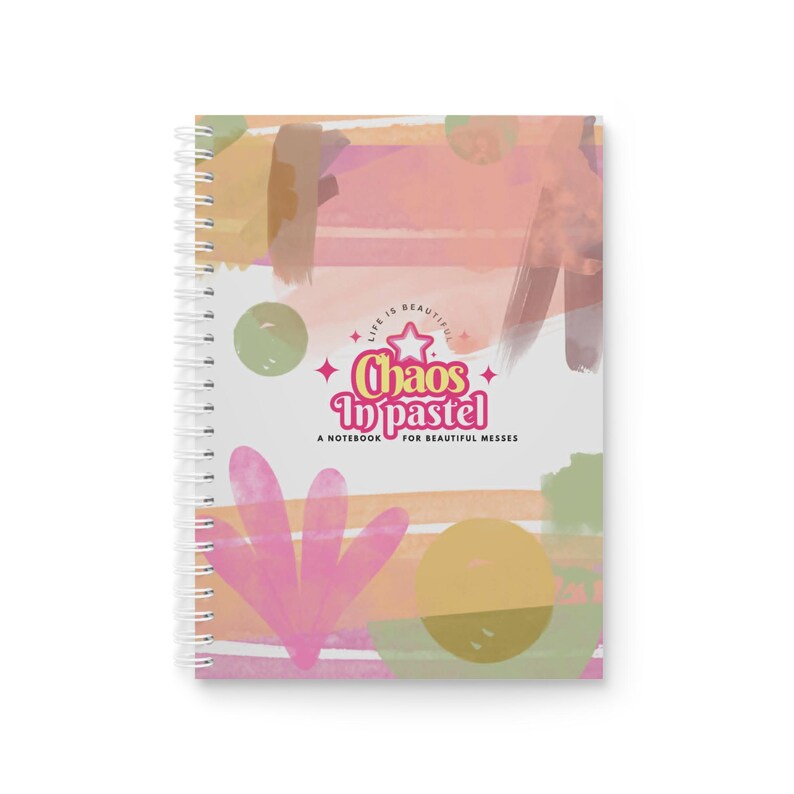 Spiral Notebook | Artistic Pastel Art Journal | Gift for Artists ...