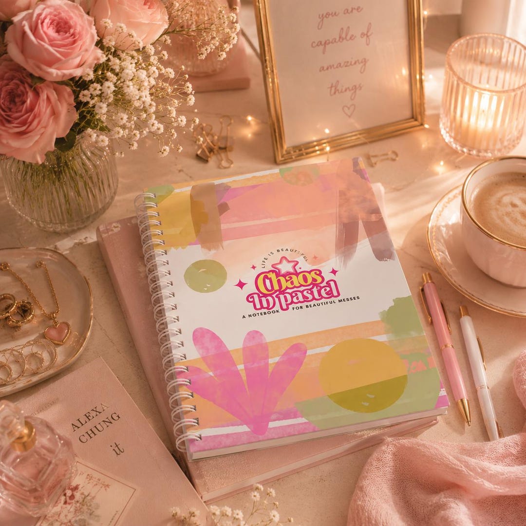 Spiral Notebook | Artistic Pastel Art Journal | Gift for Artists ...