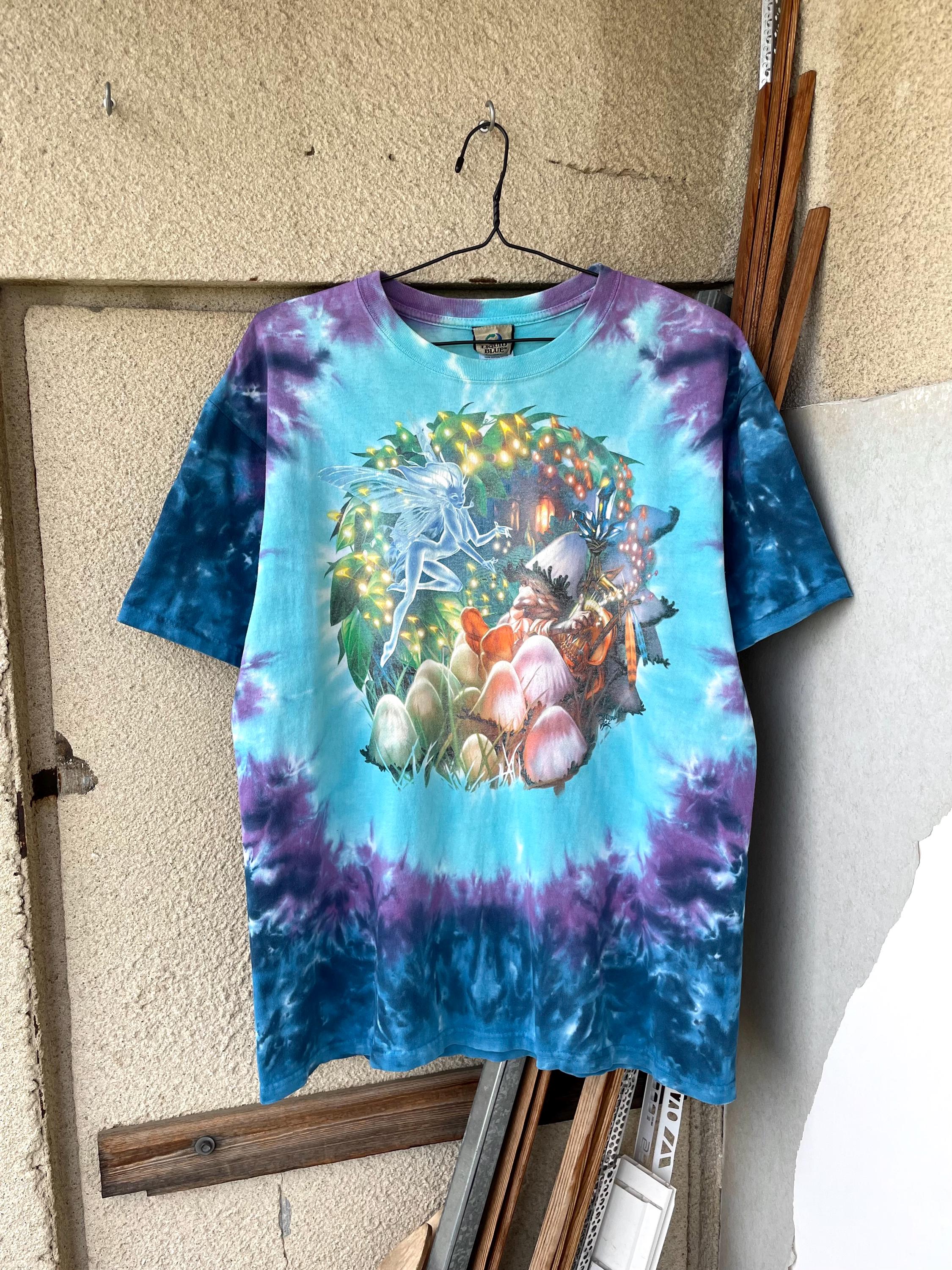 Liquid blue wizard shirt - Etsy 日本