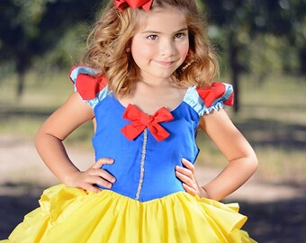 blue and yellow dress princess Fairytale Princess Yellow Gown