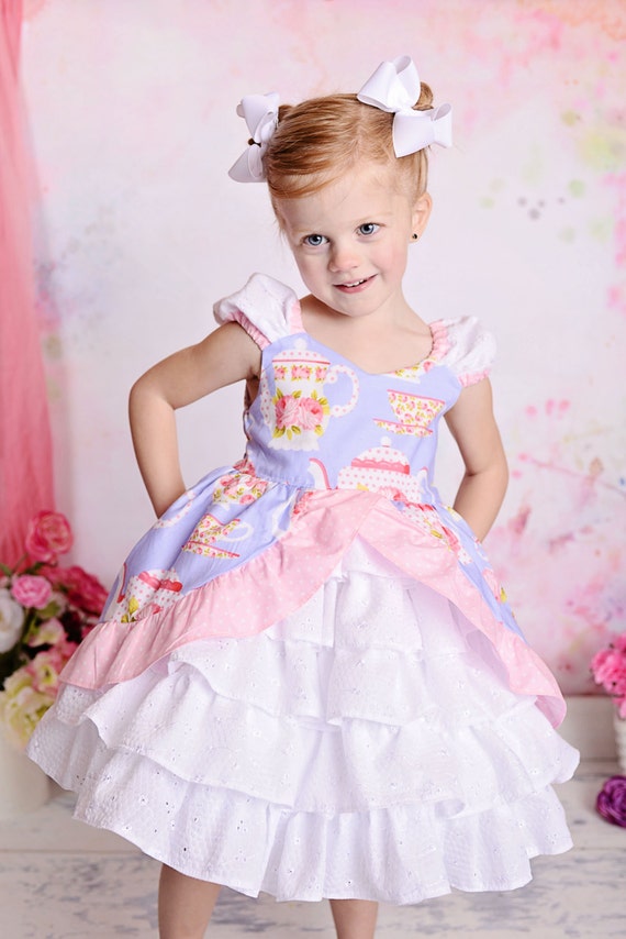 princess tea party dress Belle Tea Party Dress - Size: M (4-6)