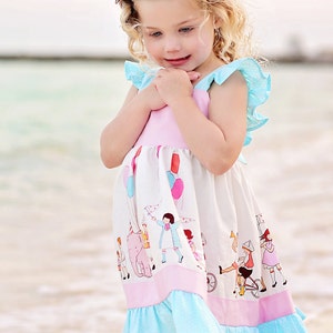 Audrey's Playdate Girls Flutter Sleeve Dress image 4