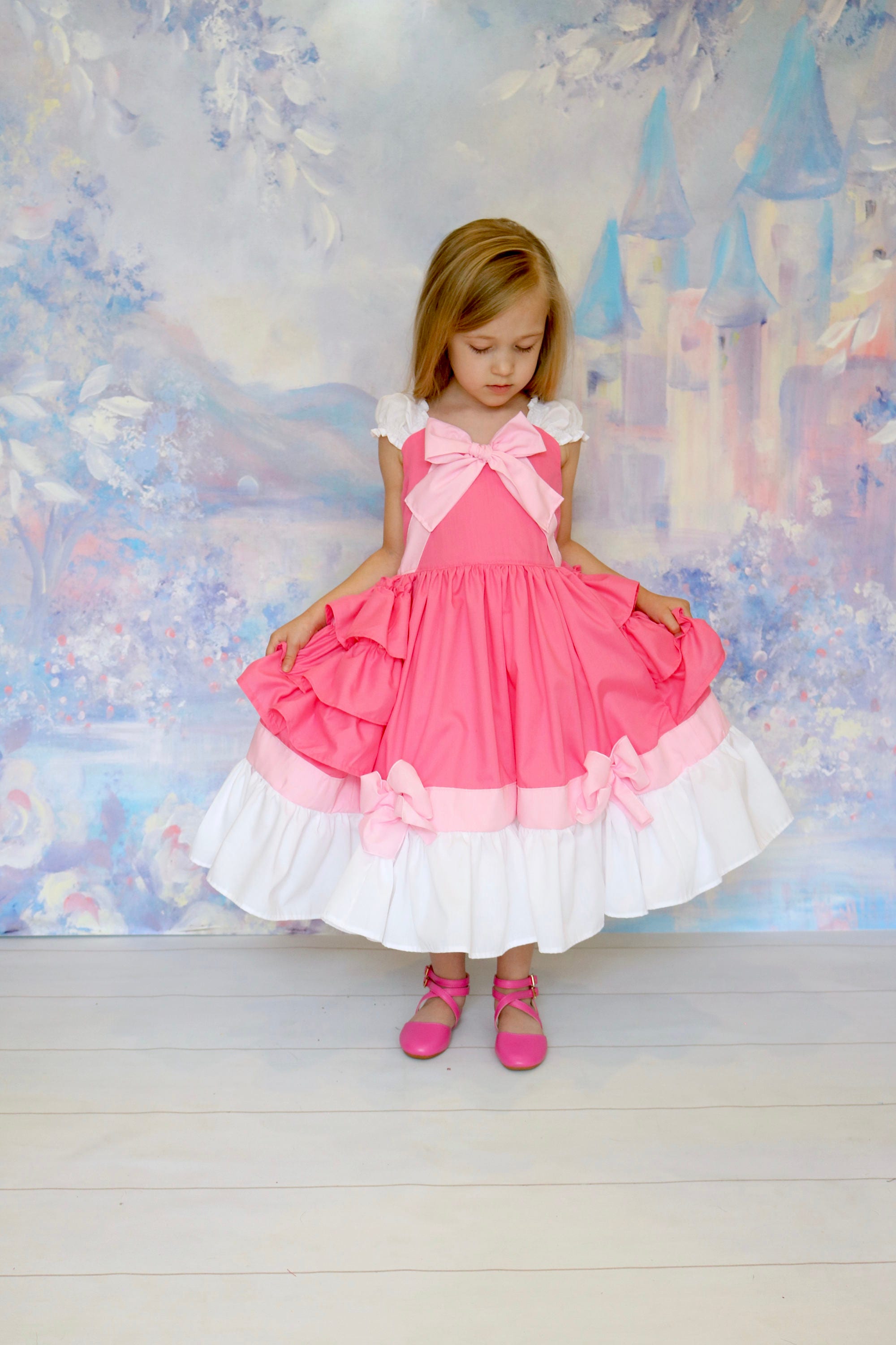 Pink Cinderella Dress Etsy