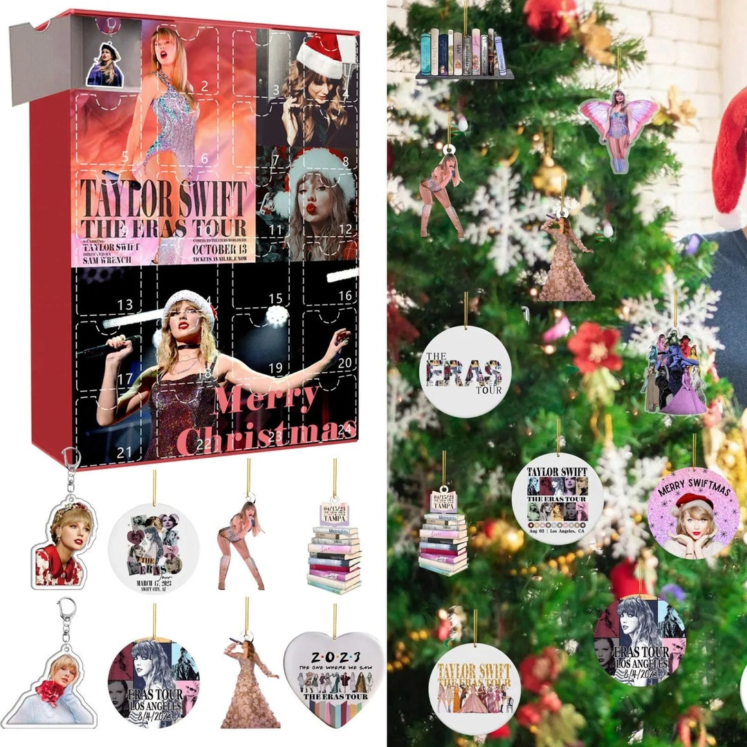 Taylors Christmas Advent Calendar 2023 24 Days of Christmas Etsy