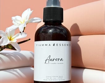 Room Spray–Natural Air Freshener |Long-Lasting -Non-Toxic |Rose-Vanilla-Jasmine fragance | Handmade| Phthalate-Free|Home Fragrance Mist