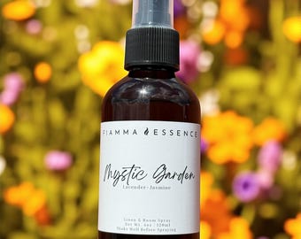 Mystic Garden Room Spray: Lavender Jasmine, Natural Air Freshener
