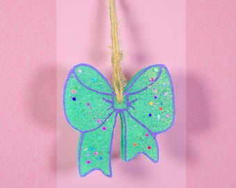 Handmade Bow Car Freshie | Aroma Bead Air Freshener