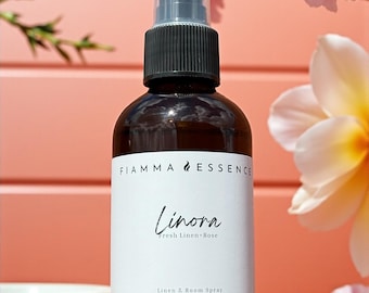 Linen & Rose Room Spray: Natural Home Fragrance Mist