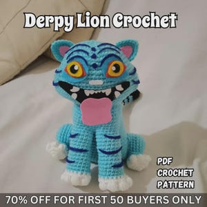 Derpy-haakpatroon | Amigurumi demonenjagers | PDF | Kpop Demon Lion