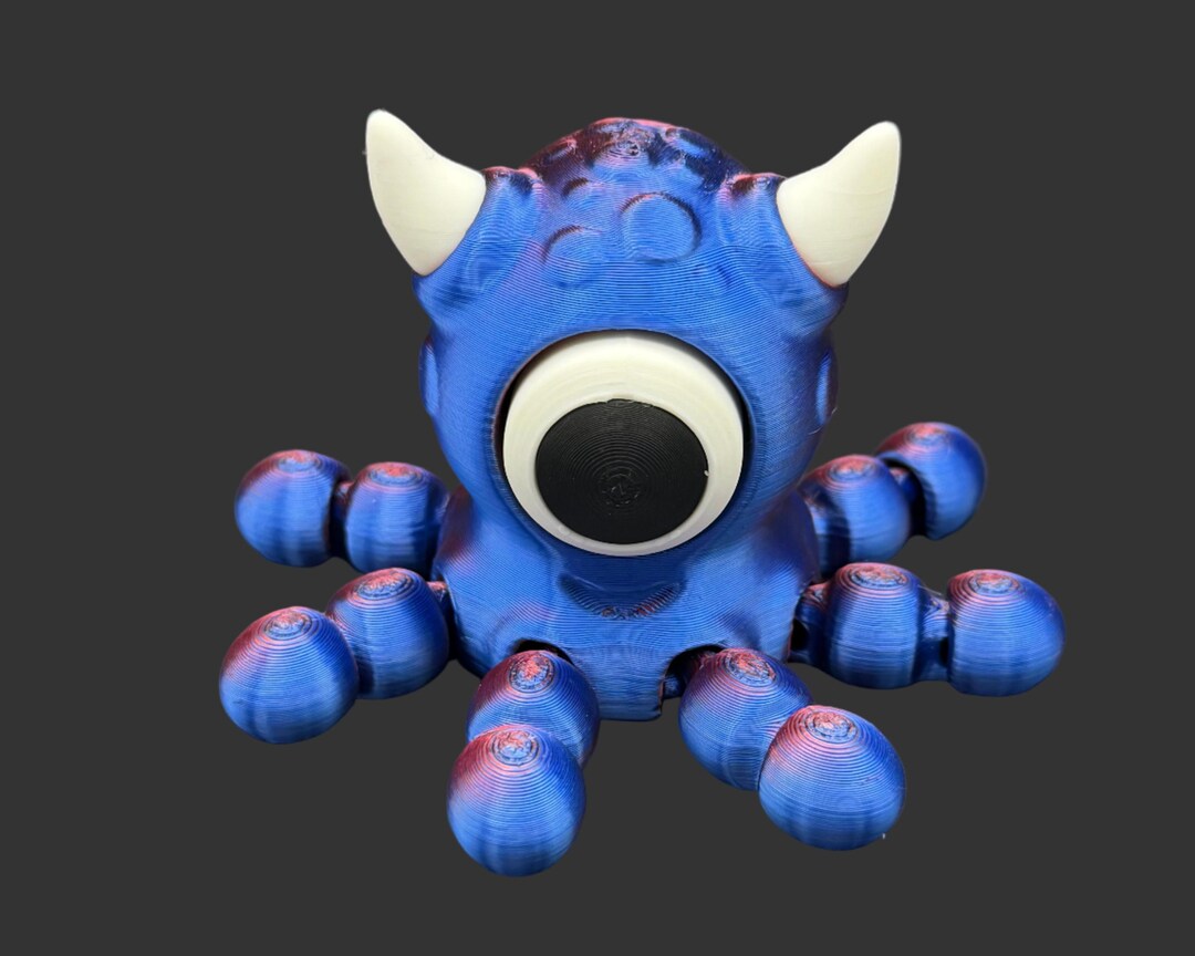 Button Octopus Box Clicker Octopus Flexi Clicker - Etsy