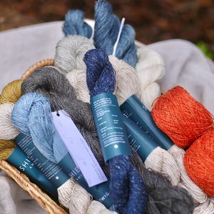 Shibui Twig Yarn Discontinued yarn Unique yarn Rare Fine Yarn