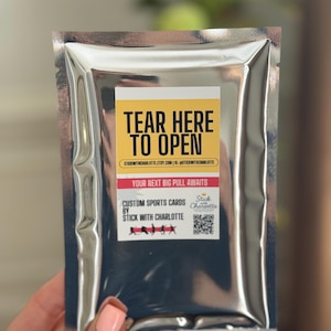 Custom Trading Card in Graded Slab Case | Personalized Team Card | Youth Sports Gift Keepsake | Hockey Baseball Softball Basketball Soccer image 4