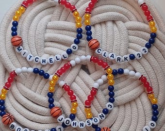 Fever WNBA Bracelet Set | Clark, Mitchell, Hull, Boston, Johnson