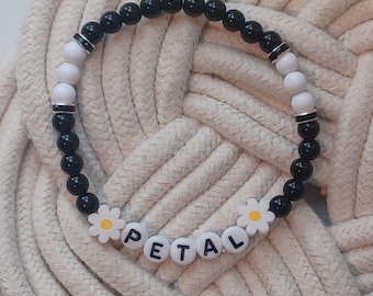 Petal Bracelet Set | Ariana Grande Inspired Jewelry | Stacker Bracelets | Merch | Gift