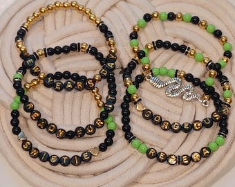 Reputation Bracelets Part 2 Taylor Swift | Swiftie Friendship Bracelets | Rep Era Merch Gift