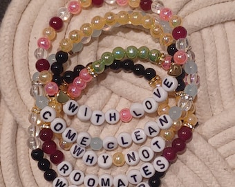 Hilary Duff Bracelets- Lucky Me Tour- Inspired by the Hits & the Luck or Something Era-