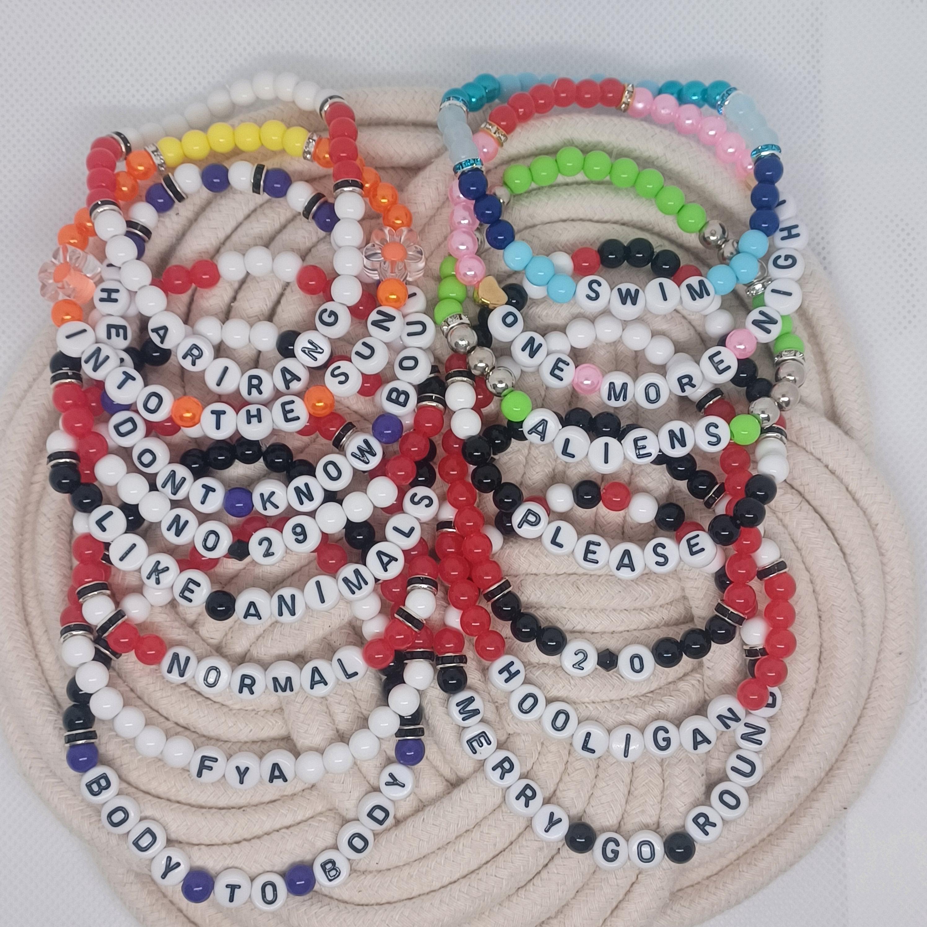 Arirang Bracelet Set | BTS Album Inspired | Red, Black, White