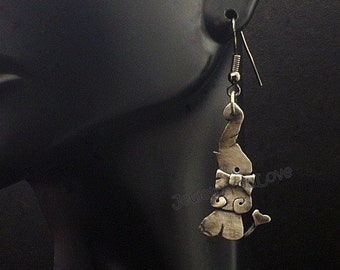 Sterling Silver Elephant Earrings - Ellie