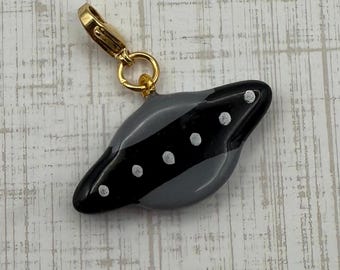 Spaceship Charm | TTPD Era Inspired Bag Charm | Eras Music Keychain Charm | Swiftie Gift
