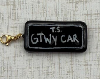 License Plate Charm | Reputation Era Inspired Bag Charm | Eras Music Keychain Charm | Swiftie Gift