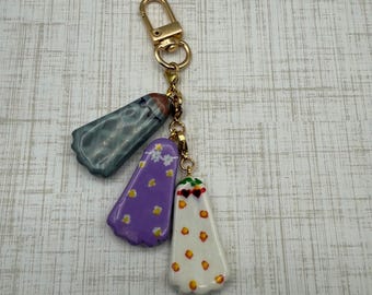 Ghost Charm | Midnights Era Inspired Bag Charm | Eras Music Keychain Charm | Swiftie Gift