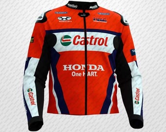 Luca Marini Honda HRC MotoGP Leather Racing Jacket