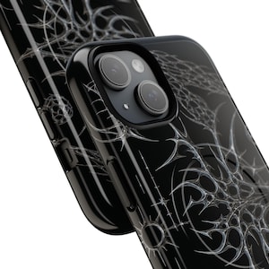Cyber Sigilism Phone Case | Gothic Abstract Style | Durable Magnetic Protection | Dark Aesthetic Gift | Unique Edgy Accessory
