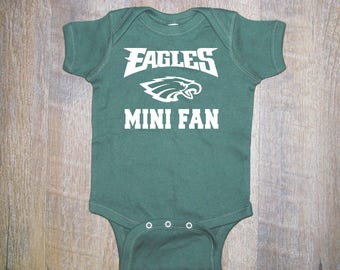eagles onesie baby girl