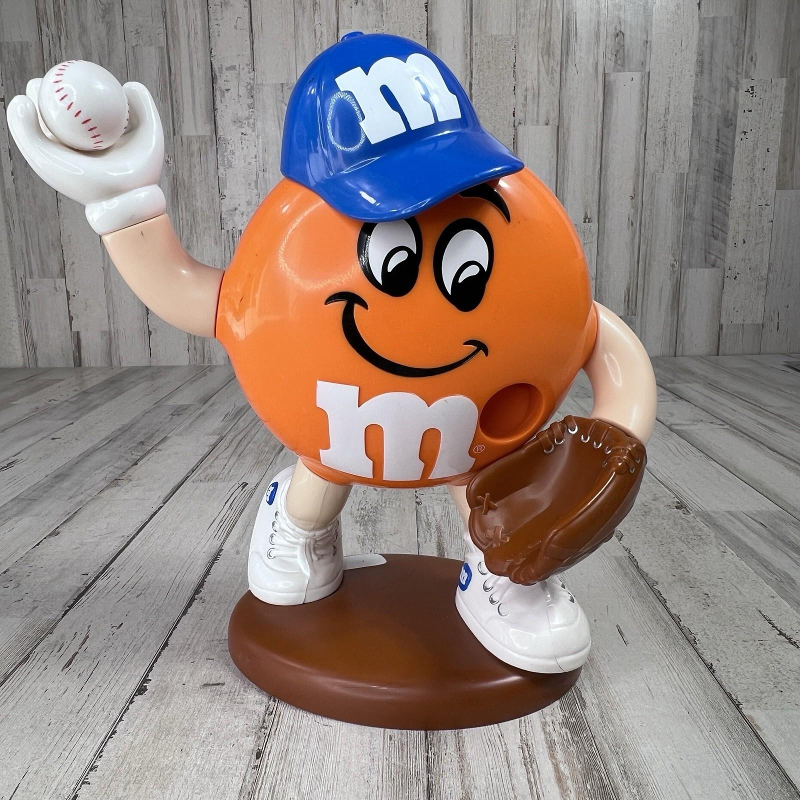 M&m Orange Candy Dispenser - Etsy