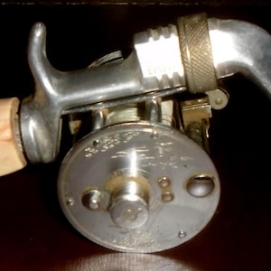 Jc Higgins Fishing Reel - Etsy Jc Higgins Fishing Reel - Etsy