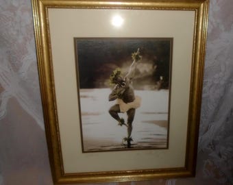 Randy Jay Braun Signed & Framed Lithograph The Hawk Hawaiian Art Photography